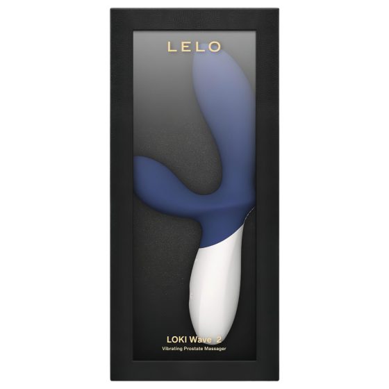 LELO Loki Wave 2 - Rechargeable, Waterproof Prostate Massager (Blue)