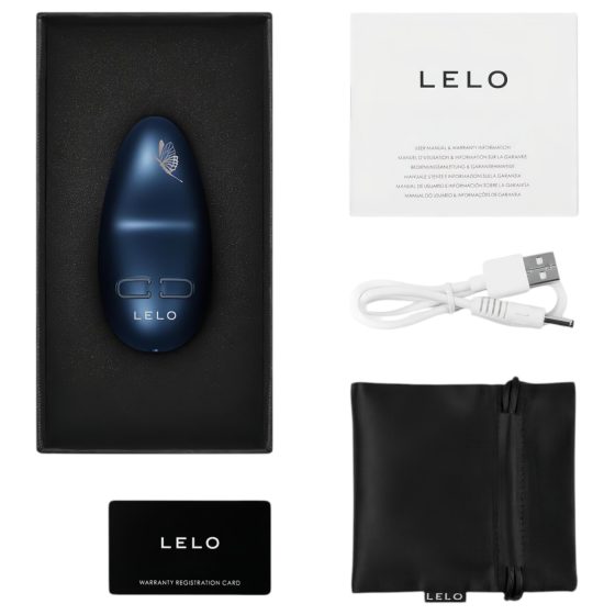LELO Nea 3 - Rechargeable Waterproof Clitoral Vibrator (Blue)