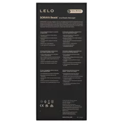   LELO Soraya Beads - Rechargeable, Waterproof Anal Vibrator (Black)