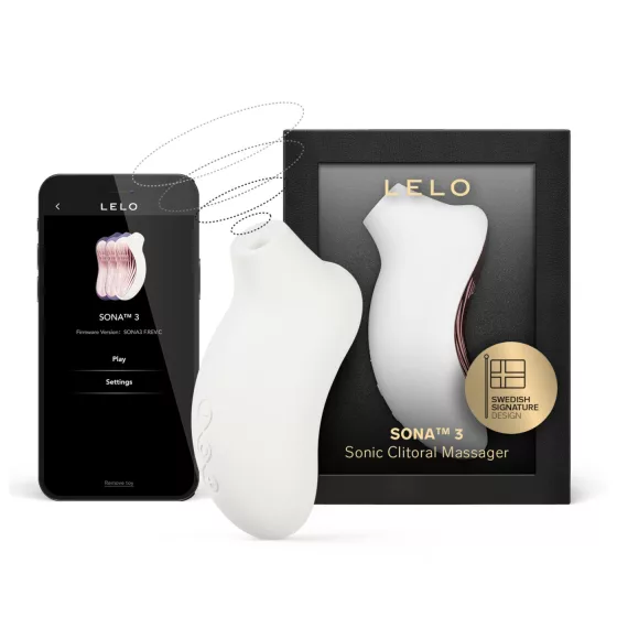 LELO Sona 3 - Sonic Wave Clitoral Stimulator (White)