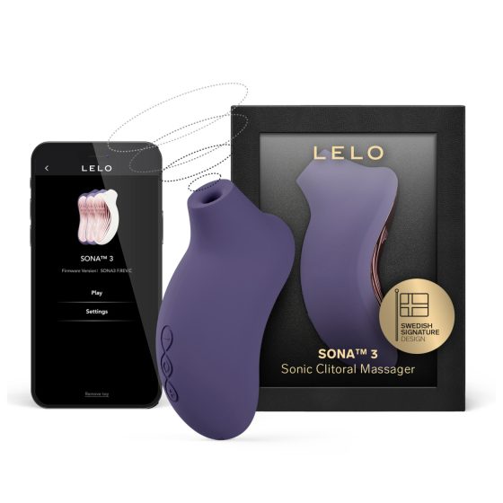 LELO Sona 3 - Sonic Wave Clitoral Stimulator (Purple)