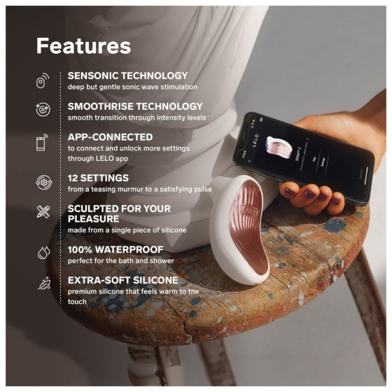 LELO Sona 3 - Sonic Wave Clitoral Stimulator (Purple)