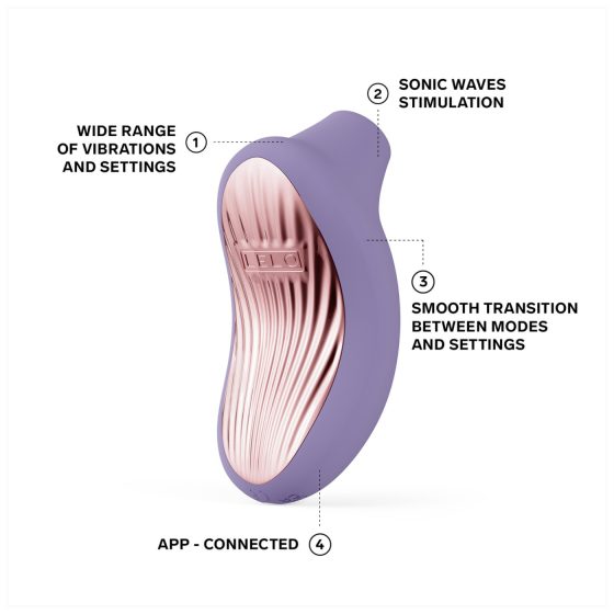 LELO Sona 3 - Soundwave Clitoral Stimulator (Lavender)