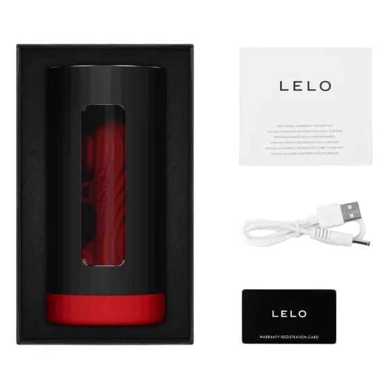LELO F1s V3 XL - Interactive Pleasure Device (Red)