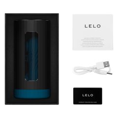 LELO F1s V3 XL - interactive masturbator (black-blue)