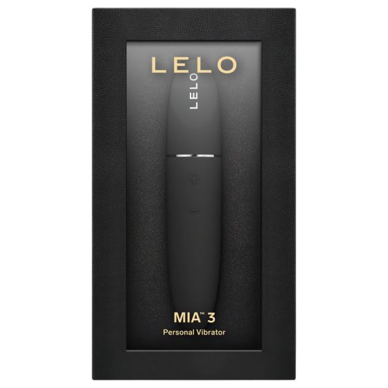 LELO Mia 3 - Travel Lipstick Vibrator (Black)