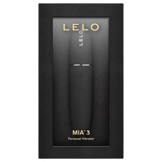 LELO Mia 3 - Travel Lipstick Vibrator (Black)