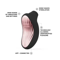 LELO Sona 3 Cruise - Sonic Wave Clitoral Stimulator (Black)