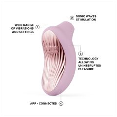 LELO Sona 3 Cruise - Sonic Clitoral Stimulator (Pink)