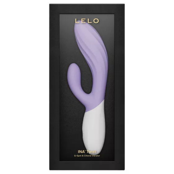 LELO INA Twist - app-controlled G-spot vibrator with clitoral arm (purple)