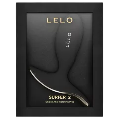 LELO Surfer - smart vibrating anal plug (black)