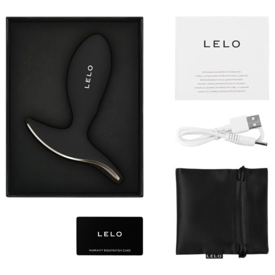 LELO Surfer - smart vibrating anal plug (black)