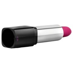   Blush Lipstick Rosé - Waterproof Lipstick Vibrator (Black-Pink)