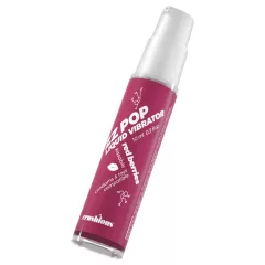   Crushious ZZ POP - edible liquid vibrator, red berries (10 ml)