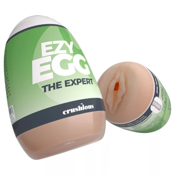 Crushious Ezy Egg The Expert - masturbator egg (flesh-coloured)