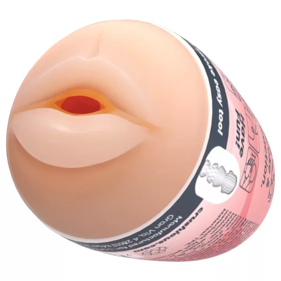 Crushious Ezy Egg Mouth - masturbator egg (flesh-coloured)