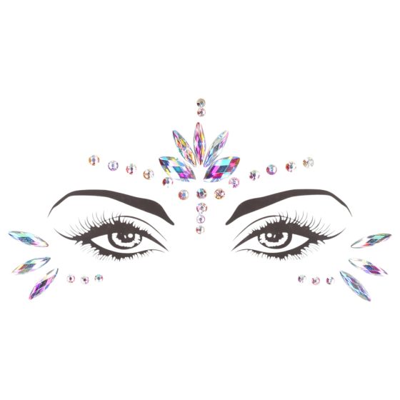 Le Désir Contact - Glitter Eye Stickers (Rainbow)