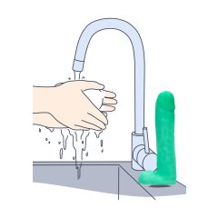   Dicky - Glow-in-the-Dark Novelty Soap with Testicle Design (265g)