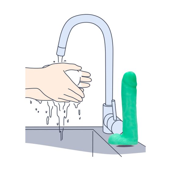 Dicky - Glow-in-the-Dark Novelty Soap with Testicle Design (265g)