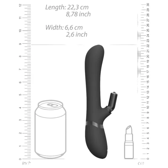 Vive Chou - 4-in-1 clitoral arm vibrator (black)