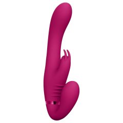 Vive Suki - Strap-On Vibrator (Pink, Harness-Free)