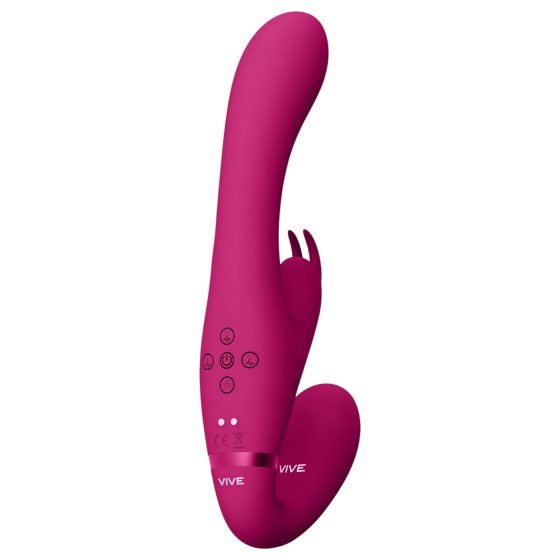 Vive Suki - Strap-On Vibrator (Pink, Harness-Free)