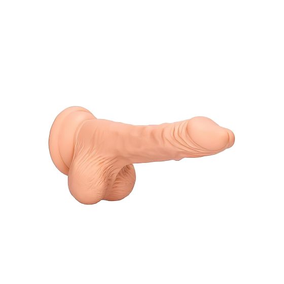 RealRock Lifelike Dildo 7 with Balls (Natural Skin Tone)"