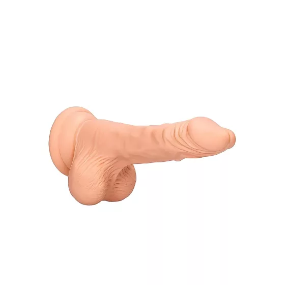 RealRock Lifelike Dildo 7 with Balls (Natural Skin Tone)"