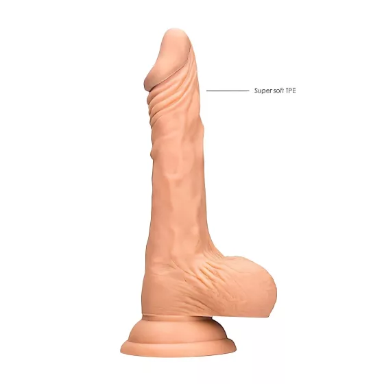 RealRock 8 Lifelike Dong - Natural with Testicles"
