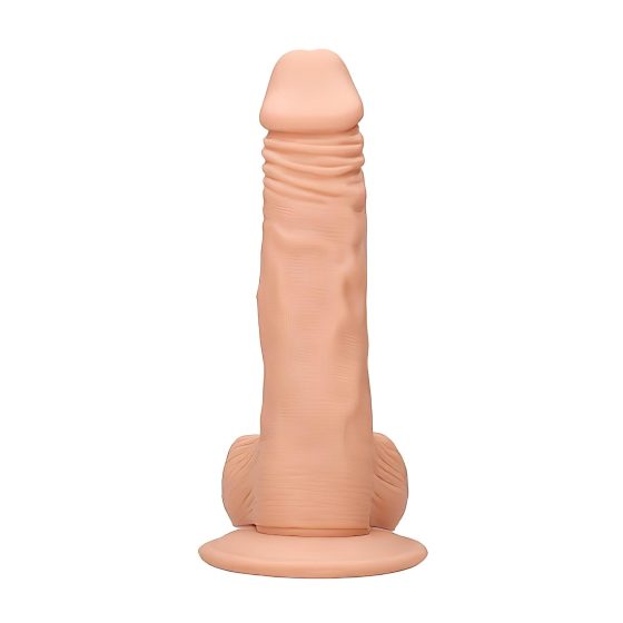 RealRock 8 Lifelike Dong - Natural with Testicles"