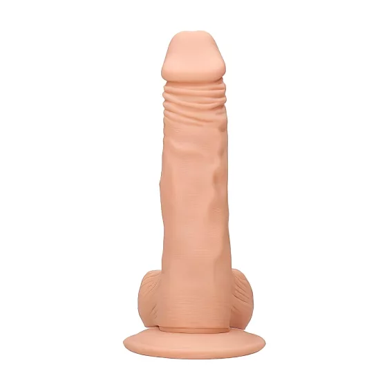 RealRock 8 Lifelike Dong - Natural with Testicles"