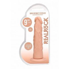 RealRock Dong 9 - lifelike dildo (23cm) - natural