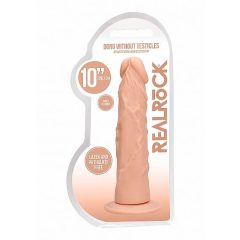 RealRock Dong 10 - lifelike dildo (25cm) - natural