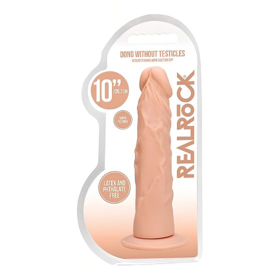 RealRock 10 Lifelike Dildo (25cm) - Natural"