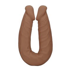 RealRock Double Dong 18 - Dark Natural (46cm)"