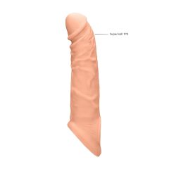 RealRock Penis Sleeve 8-inch - Natural 