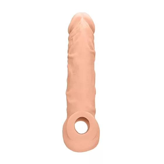 RealRock Penis Sleeve 8-inch - Natural 