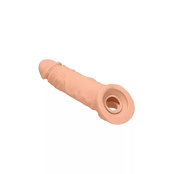 RealRock Penis Sleeve 8-inch - Natural 