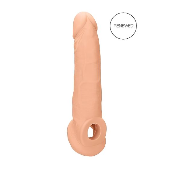 RealRock 9'' Penis Sleeve - Natural Finish