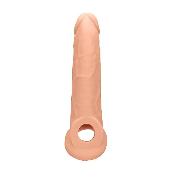 RealRock 9'' Penis Sleeve - Natural Finish