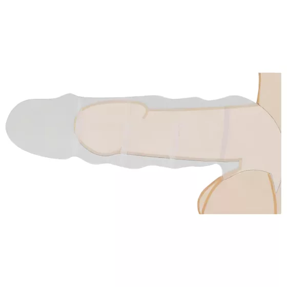RealRock 9'' Penis Sleeve - Natural Finish
