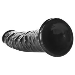 RealRock Slim Realistic Dildo - 6.1 (Black)"