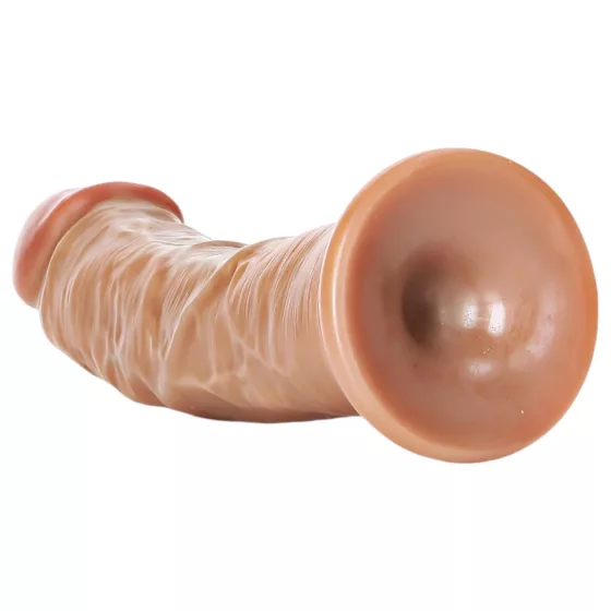 RealRock Suction Cup Realistic Dildo - 6.1 Inch (Dark Natural) 