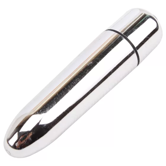 Hi-Basic Please Do Me - vibrating bullet with button cell batteries (silver)
