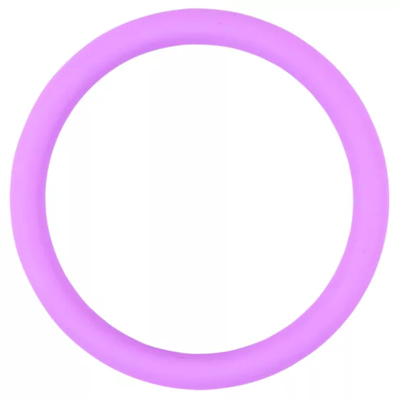 GK Power Magnum Force - silicone penis ring set (purple) - 3 pcs