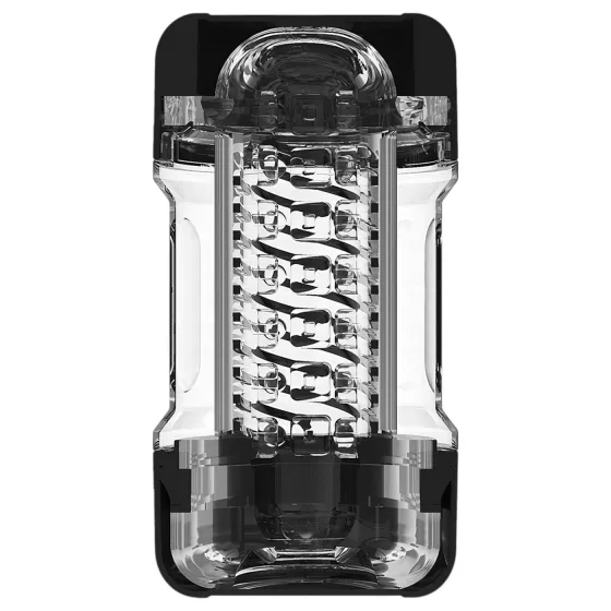 MX Spiral Cup Strong Edition - spiral masturbator cup (black)