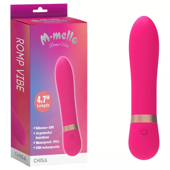 M-Mello Romp Vibe - rechargeable mini vibrator (pink)