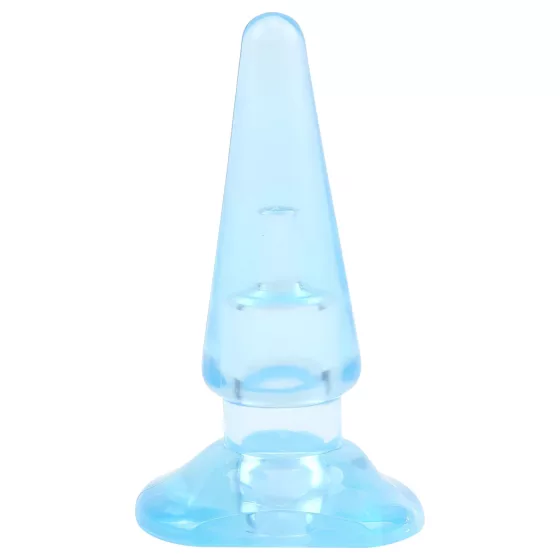 Hi-Basic Sassy - beginner anal plug (transparent blue)
