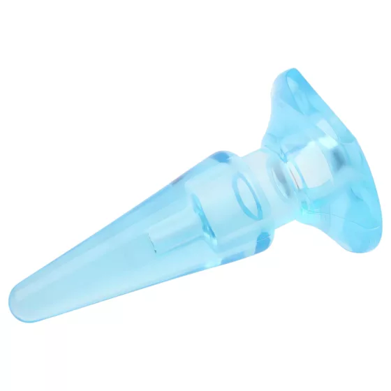 Hi-Basic Sassy - beginner anal plug (transparent blue)