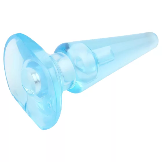Hi-Basic Sassy - beginner anal plug (transparent blue)